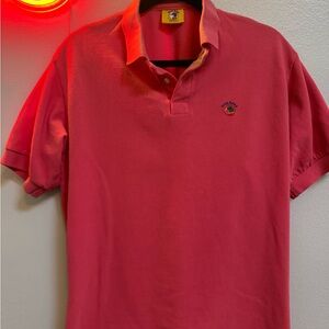 Duck Head Men's Coral Pink Polo Shirt